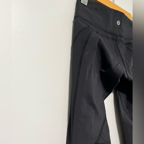 Lululemon Women’s Black High-Rise Full-Length Leggings - Size 2 - Picture 6 of 10